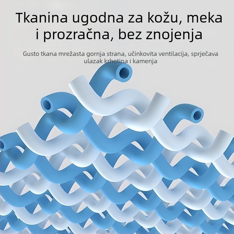 prozračne mrežaste cipele za pse malih rasa, Teddy stil, lagane ljetne sandale, protuklizni potplat