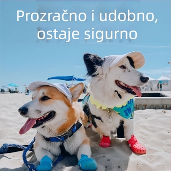 Gumene cipele za kišu za pse – vodootporne, protuklizne, otporne na habanje, dekorativne