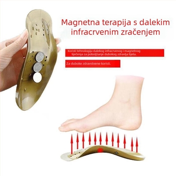 Ortopedske uloške s podrškom luka, gumene, za sportske cipele, kožne cipele, čizme i svakodnevnu obuću