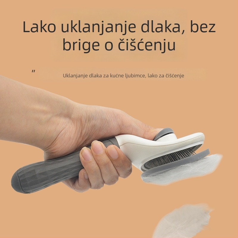 Četka za uklanjanje dlaka mačaka i psa, igličasti češalj, ABS materijal
