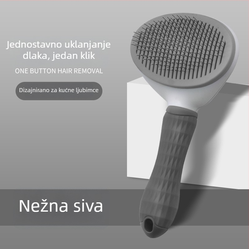 Četka za uklanjanje dlaka mačaka i psa, igličasti češalj, ABS materijal