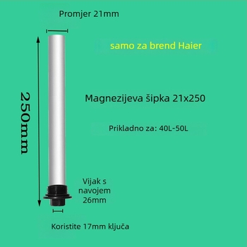 Magnézijski anodni štap za Haier električni bojler