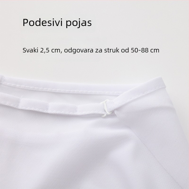 Elastična ženska plesna suknja za odrasle: Lycra tkanina, Nylon 90%, pogodna za ples trbuha, balet, latino i narodne plesove