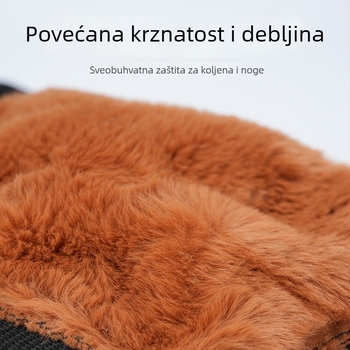 Topli štitnici za koljena za jesen i zimu – zaštitni koljeni ulošci za trčanje i sport, s fleec podstavom