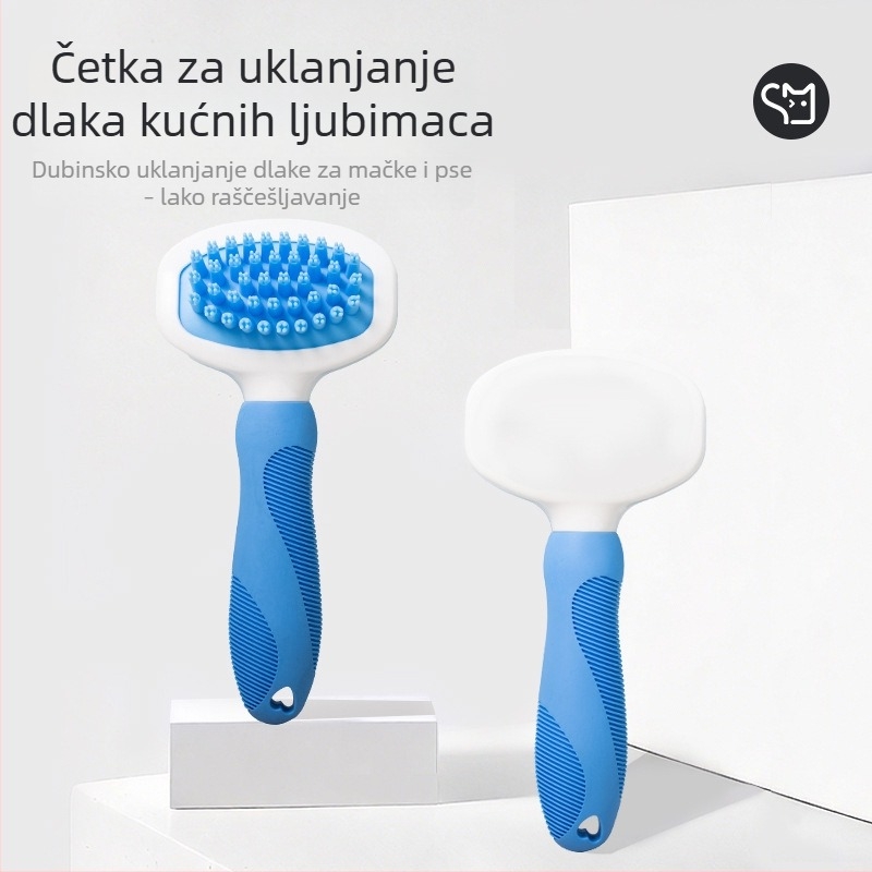 Četka za mačke i pse s masažnom funkcijom – uklanjanje dlaka i čišćenje dlake