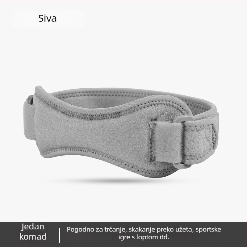 Prozračan podesivi koljeni pojas za vanjske sportove, trening, košarku, zaštitu koljena i ublažavanje udaraca