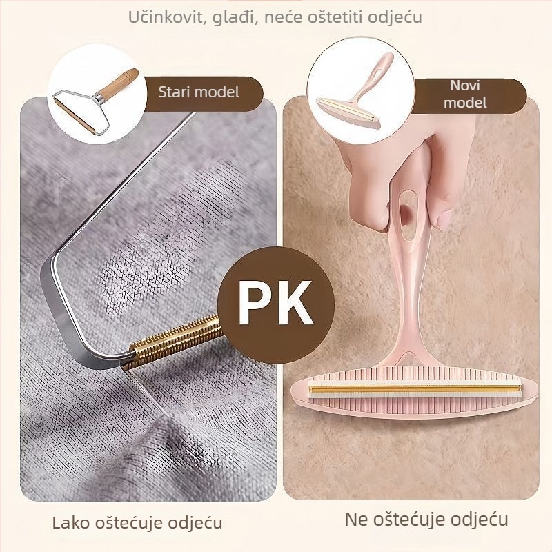 Čistač vlasova za kapute – ručni depilator za tkanine, uklanjanje pahuljica od vune, kućna upotreba