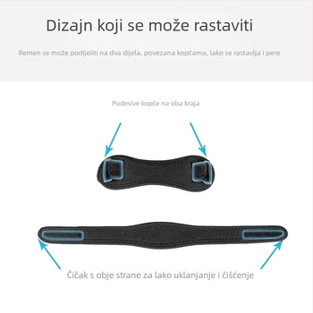 LUIX sportska podrška za koljeno, prozračna, ublažava udarce, zaštita meniska