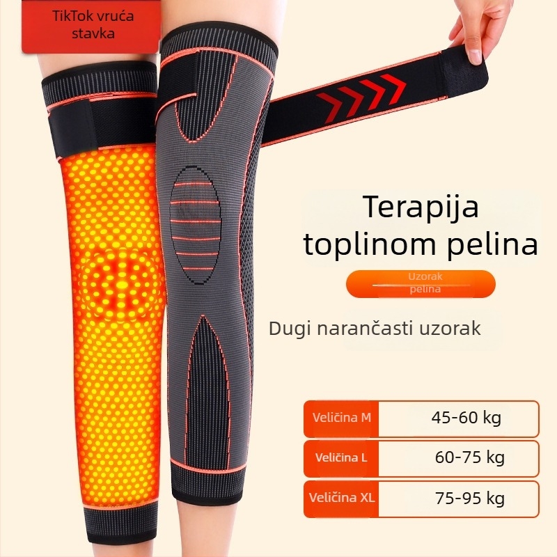 Nakit za koljeno s Artemisiom za zagrijavanje i zaštitu zglobova, unisex, za starije osobe, lagana ljetna verzija za prostorije s klima uređajem