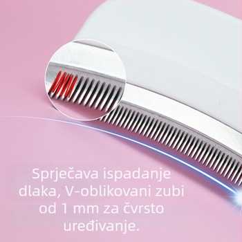 Češalj za mačke i pse, zakrivljen dizajn, otvaranje čvorova, za kratkodlake mačke i dlake kućnih ljubimaca, četka za uklanjanje dlaka (Marka: Drugo; Uvoz: Ne; Materijal: Drugi; Poklon: Ne)
