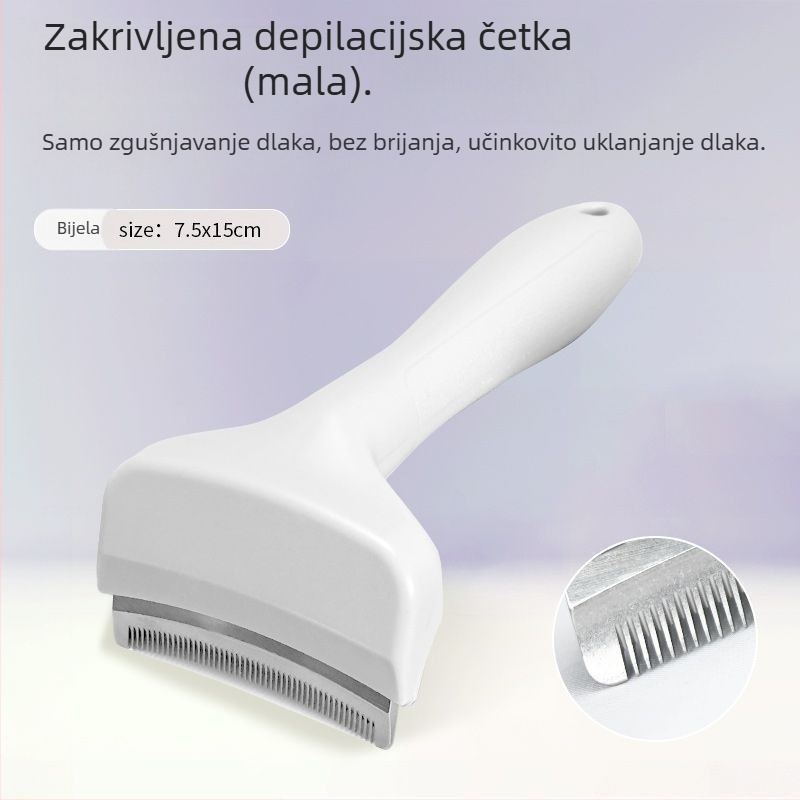 Češalj za mačke i pse, zakrivljen dizajn, otvaranje čvorova, za kratkodlake mačke i dlake kućnih ljubimaca, četka za uklanjanje dlaka (Marka: Drugo; Uvoz: Ne; Materijal: Drugi; Poklon: Ne)
