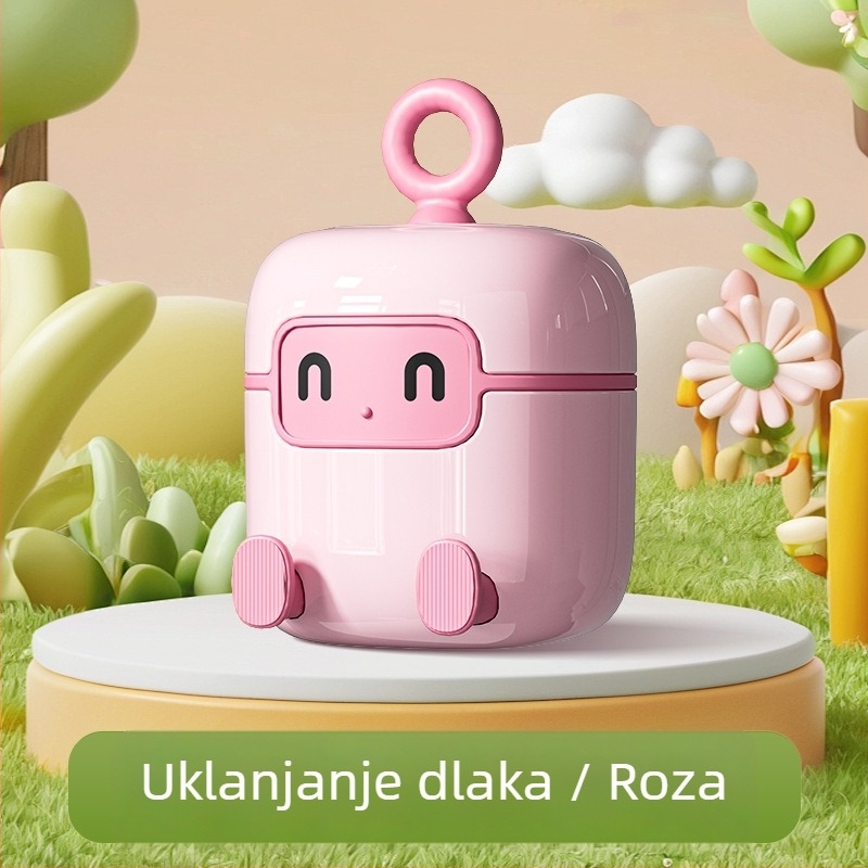 Mini uklanjivač dlačica – prijenosni kućni čistač za dlake i prašinu, ABS, dvostruka namjena, moderan minimalistički stil, lansirano 2025
