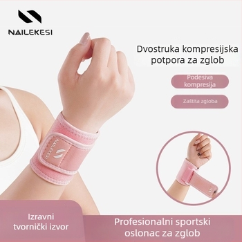 Sportska potpora zapešća – poliesterna traka za zglob za tenis, badminton i košarku – unisex, odrasli