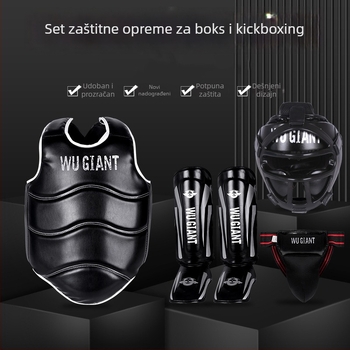 Sanda zaštitni set - 4-6 komada, kompletan set za trening borilačkih sportova
