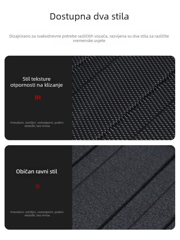 BYD Yuan Plus mat za prtljak s potpunim pokrivanjem, Strange Fox auto dijelovi, materijal TPE+XPE protuklizan