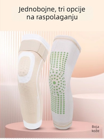 Pojas za koljeno s grijanjem, protuklizni, prozračna kompresijska zaštita za sport i fitness