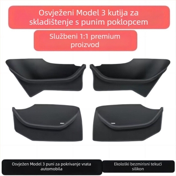 Tesla Model 3/Y unutarnji set za skladištenje u vratima – Model 012