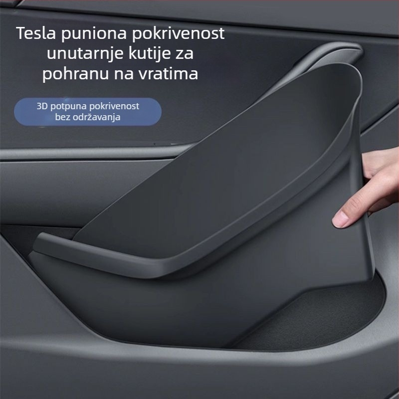 Tesla Model 3/Y unutarnji set za skladištenje u vratima – Model 012