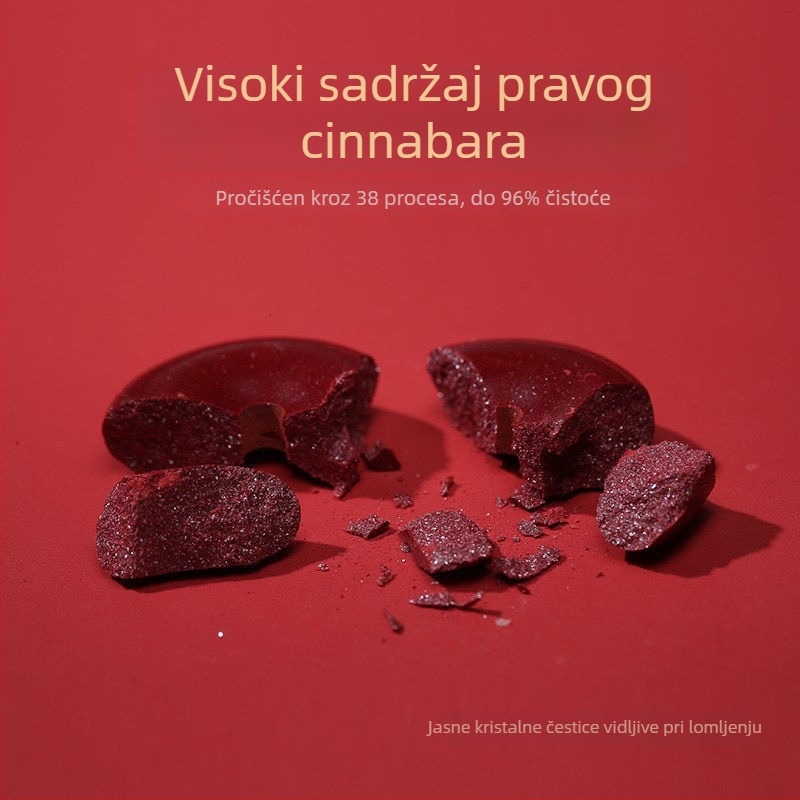 Narukvica cinnabar, ručno pletena, unisex, retro stil za parove