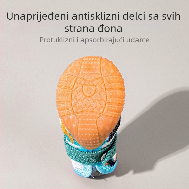 Cipele za pse malih pasmina; dišuće, protuklizne; univerzalna primjena; Materijal: guma; Podrijetlo: Zhejiang