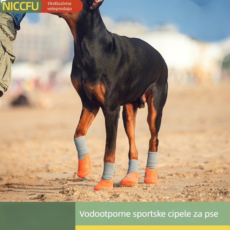 Cipele za pse – Gumene, Vodootporne, Protupklizave, Otporne na habanje