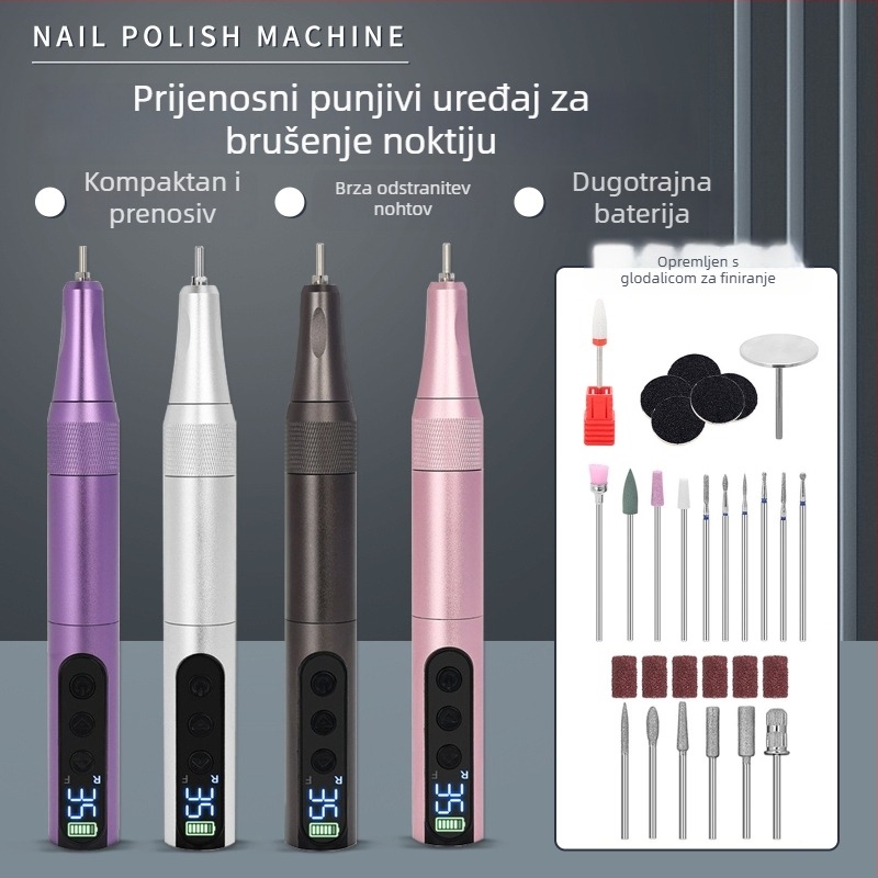 Polir za nokte i alat za manikuru, prijenosni električni alat za uklanjanje kožice, model CD101