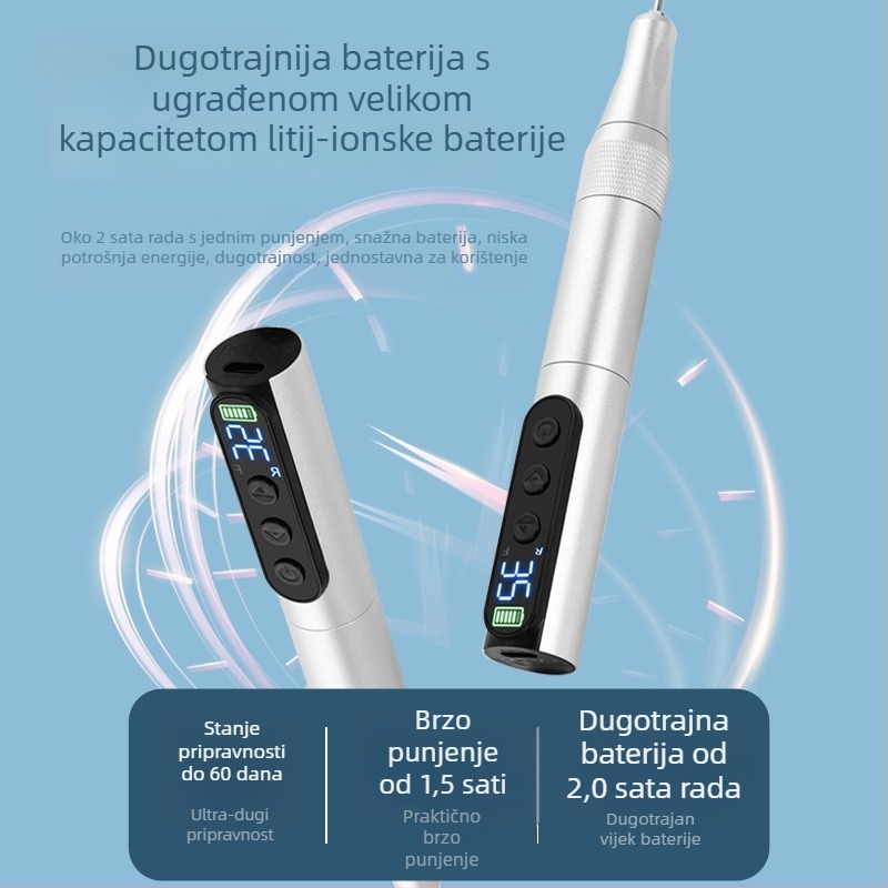 Polir za nokte i alat za manikuru, prijenosni električni alat za uklanjanje kožice, model CD101