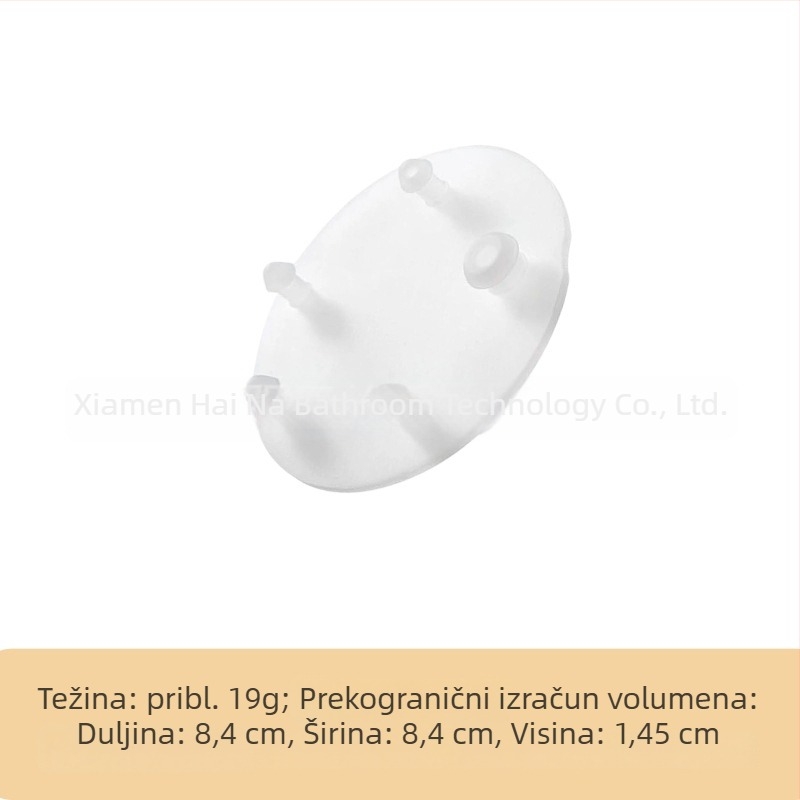 Brtni prsten za odvodni ventil WC Vormax, model 7381424-100.0070A, silikon, marka Haina; WC dodatna oprema, američki stil