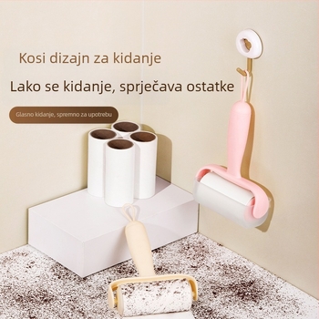 Roller za uklanjanje dlaka s izmjenjivim papirnim kotučem — Xinyou, Moderan stil, Materijal: PP+PET+silika gel+topivo ljepilo, Kategorija: Uklanjanje dlaka, Izlazak: jesen 2024