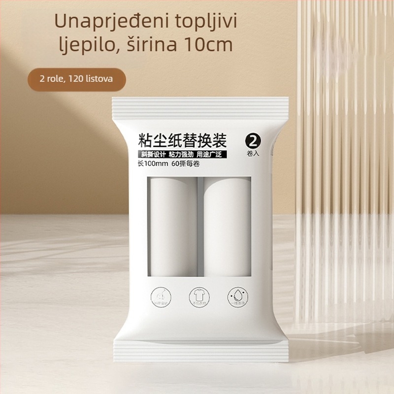 Roller za uklanjanje dlaka s izmjenjivim papirnim kotučem — Xinyou, Moderan stil, Materijal: PP+PET+silika gel+topivo ljepilo, Kategorija: Uklanjanje dlaka, Izlazak: jesen 2024