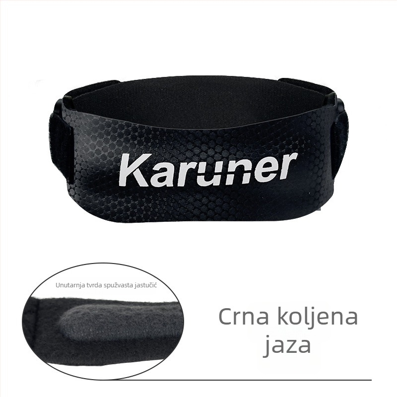 Erte koljenasti štitnici s pjenastom podlogom, latex materijal, podesivi remen, apsorpcija udara