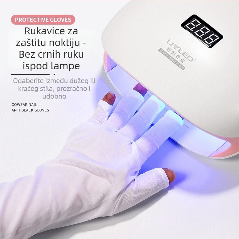 Rukavice za njegu noktiju s UV zaštitom za fototerapijsku lampu, set alata za njegu noktiju — Marka: Cowsar/Chusha; Materijal: Drugo; Kategorija: Set alata za rezanje noktiju