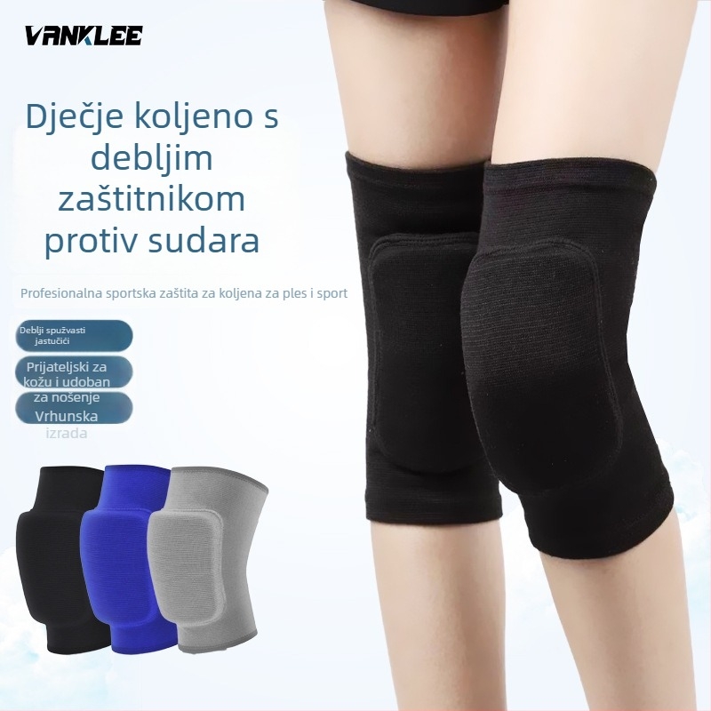 Koljena zaštita za ples i skejting – jastučić od spužve, poliester, 70 g, za ples, skejting i fitness