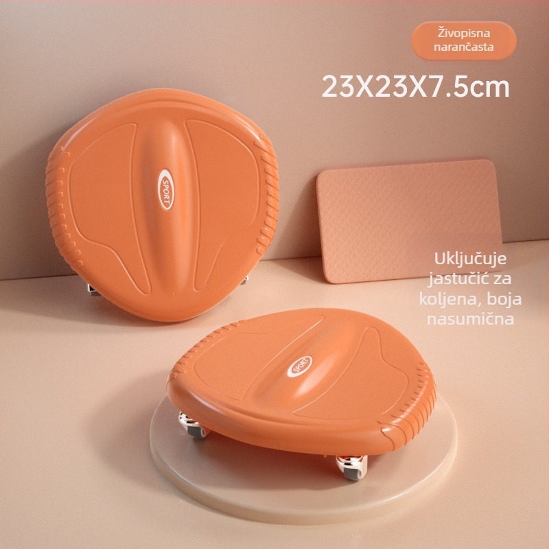 Trbušni disk s tihim kotačićem, višesmjerni klizni disk, Model JFP-B, Težina 0,6 kg