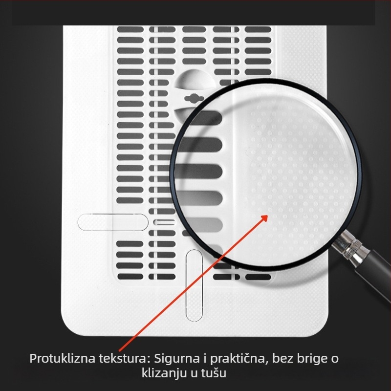 ABS poklopac za klozetsku zdjelu za kleto-toaletu Mojia, moderan minimalistički stil, model 15, razmak rupa standardan