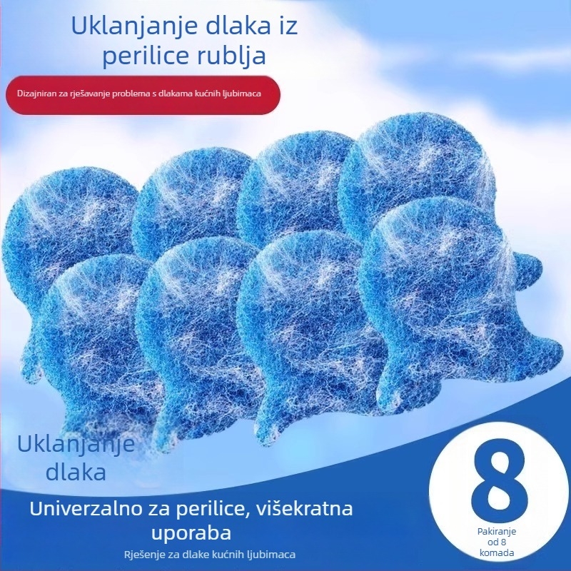 Pengyi Roler za dlake kućnih ljubimaca – Ljepljivi alat za uklanjanje dlaka mačaka i pasa, alat za uklanjanje dlaka, moderni minimalistički stil, model Small Fish Lint Roller