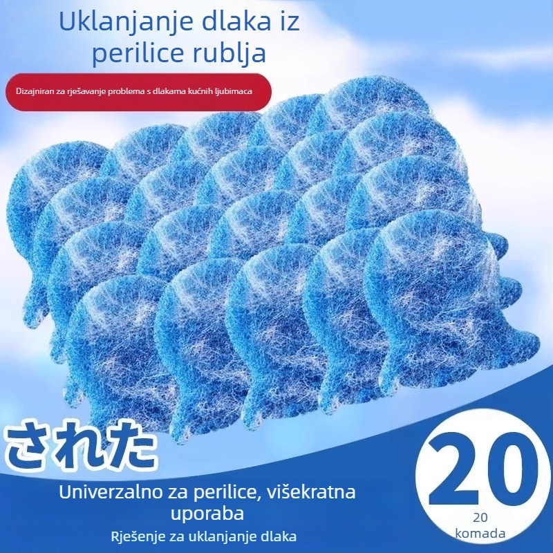 Pengyi Roler za dlake kućnih ljubimaca – Ljepljivi alat za uklanjanje dlaka mačaka i pasa, alat za uklanjanje dlaka, moderni minimalistički stil, model Small Fish Lint Roller