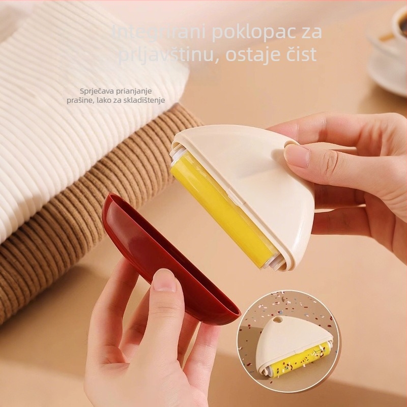 Ljepljiva rolna za uklanjanje dlaka — geometrijski dizajn, moderni minimalistički stil, u prometu 2025