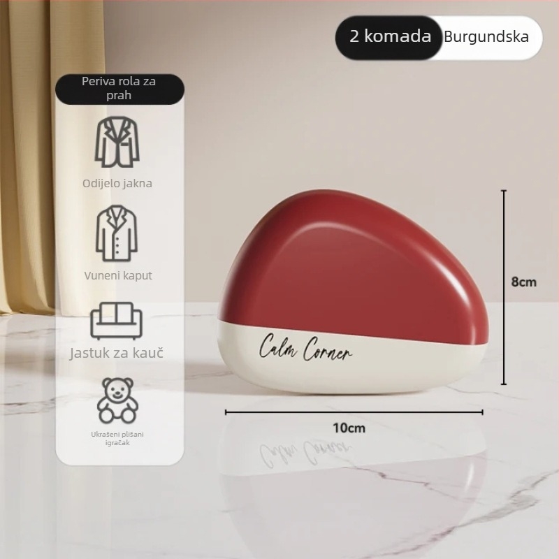 Ljepljiva rolna za uklanjanje dlaka — geometrijski dizajn, moderni minimalistički stil, u prometu 2025