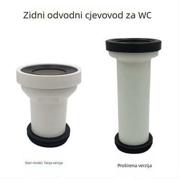 WC odvodna cijev, Fifanda, PP i gumeni materijal, spojna cijev, izdržljiv dizajn.