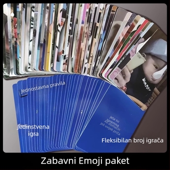 Emoji poker karte - zabavna društvena igra za razvoj emocija, od 14 godina