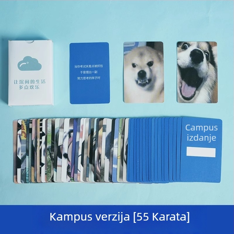 Emoji poker karte - zabavna društvena igra za razvoj emocija, od 14 godina