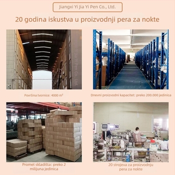 Kutija za sterilizaciju i skladištenje manikurnih freza, kutija za namakanje u alkoholu i kutija za čišćenje alata za nokte