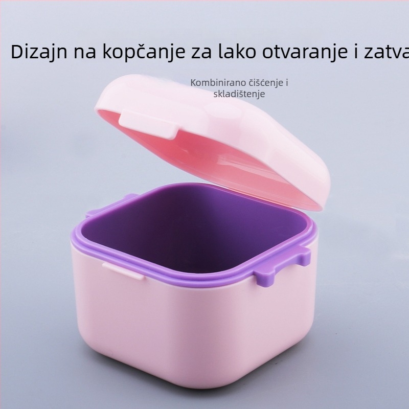 Kutija za sterilizaciju i skladištenje manikurnih freza, kutija za namakanje u alkoholu i kutija za čišćenje alata za nokte