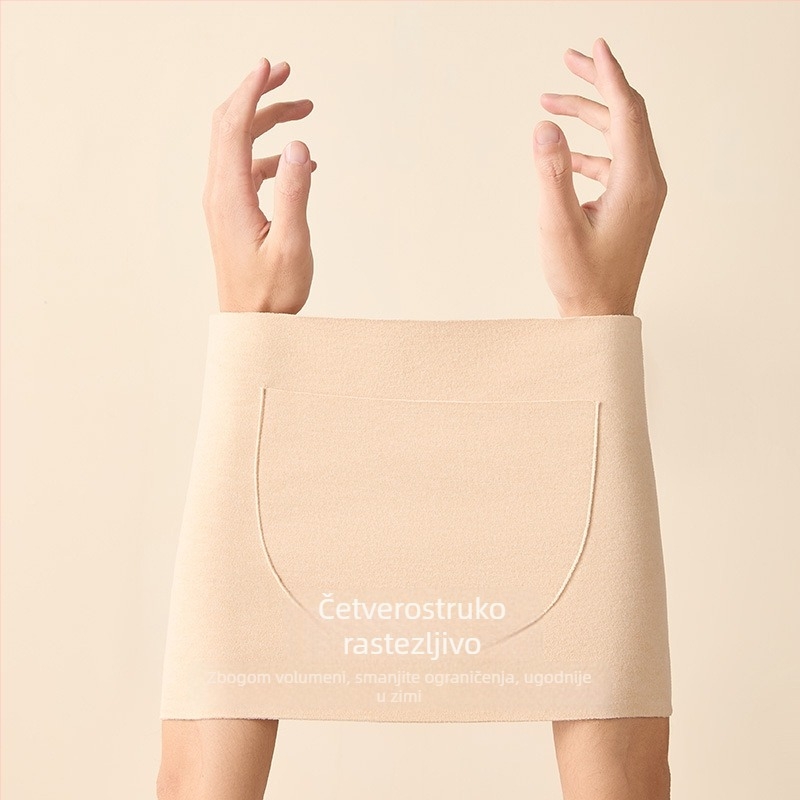 Grijani pojas za struk, poliestersko vlakno, za odrasle, zaštita struka, za trčanje i planinarenje