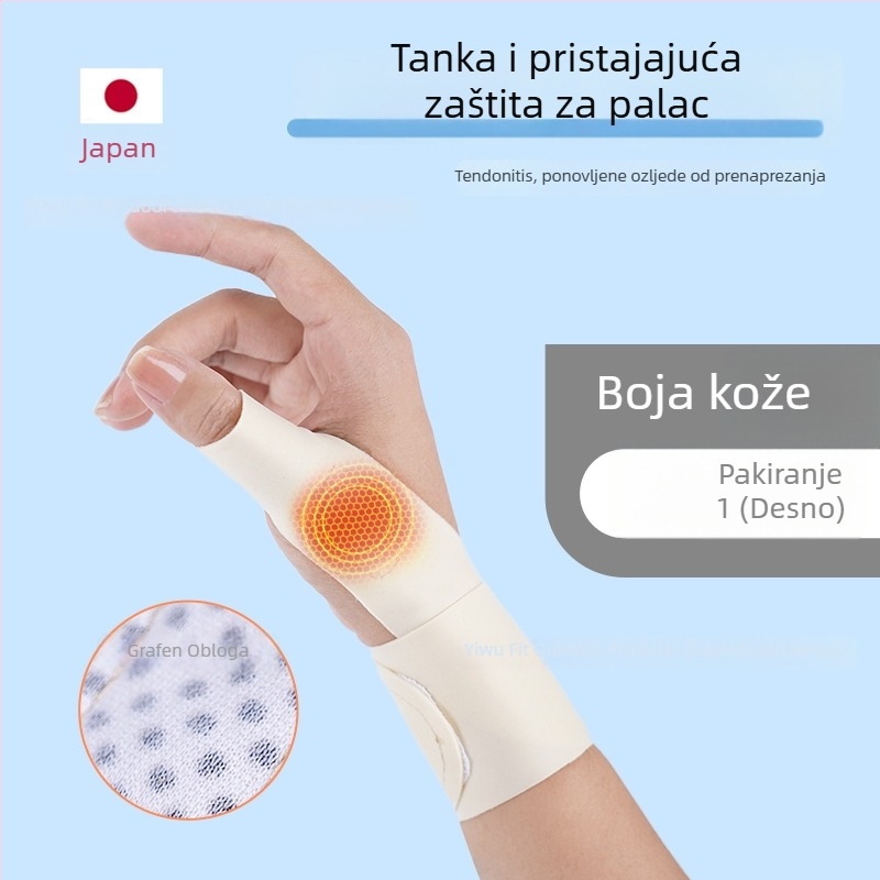 Sportska narukvica za zglob od spandexa, univerzalna primjena, pogodna za jogu