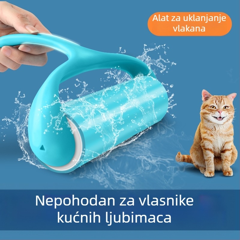 Tweed silikon roller za uklanjanje dlaka | Ljepljivi roller za podove, tepihe, automobile i odjeću | Značka: Tweed; Materijal: Silikon; Stil: Moderan, jednostavan