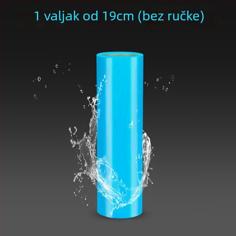 Tweed silikon roller za uklanjanje dlaka | Ljepljivi roller za podove, tepihe, automobile i odjeću | Značka: Tweed; Materijal: Silikon; Stil: Moderan, jednostavan