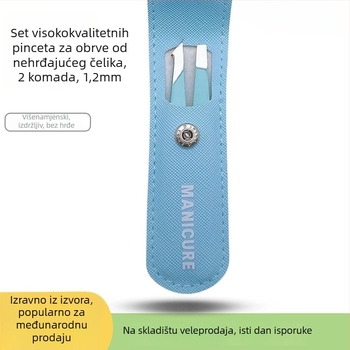 Woneng kliješte za obrve – set od 4 komada, nehrđajući čelik, šifra WN789