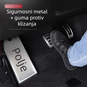 Set pedala gasa i kočnice za Porsche — aluminijska legura, prilagođena obrada, model Shenpai-WAP202333